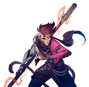 supervive wukong with staff
