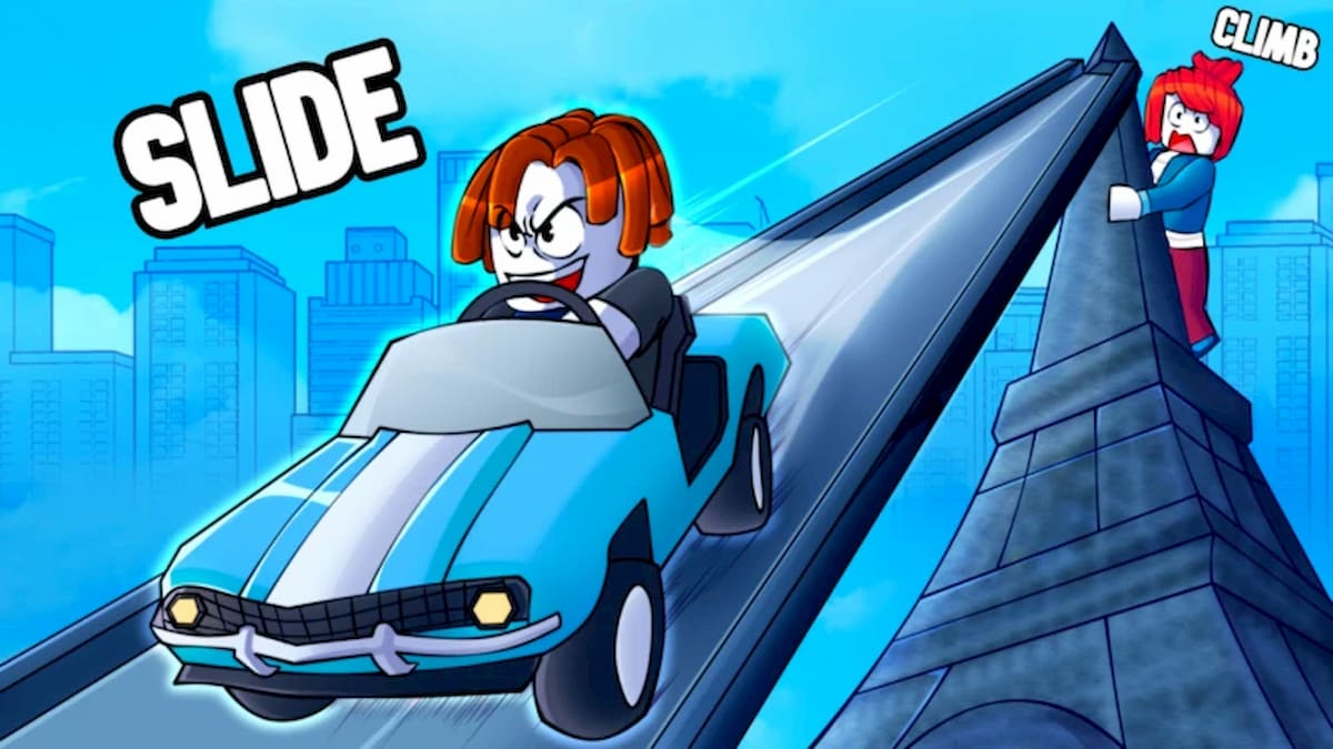 Climb and Slide promo art.