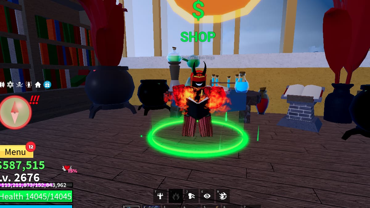 Dragon Talon Sage in Blox Fruits