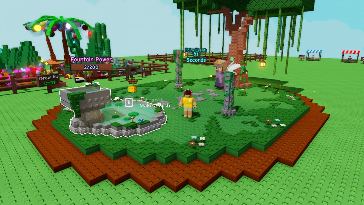 The Player at the center of the map