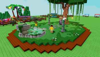 The Player at the center of the map