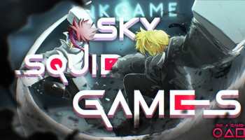 A player fighting each other in Ink Game