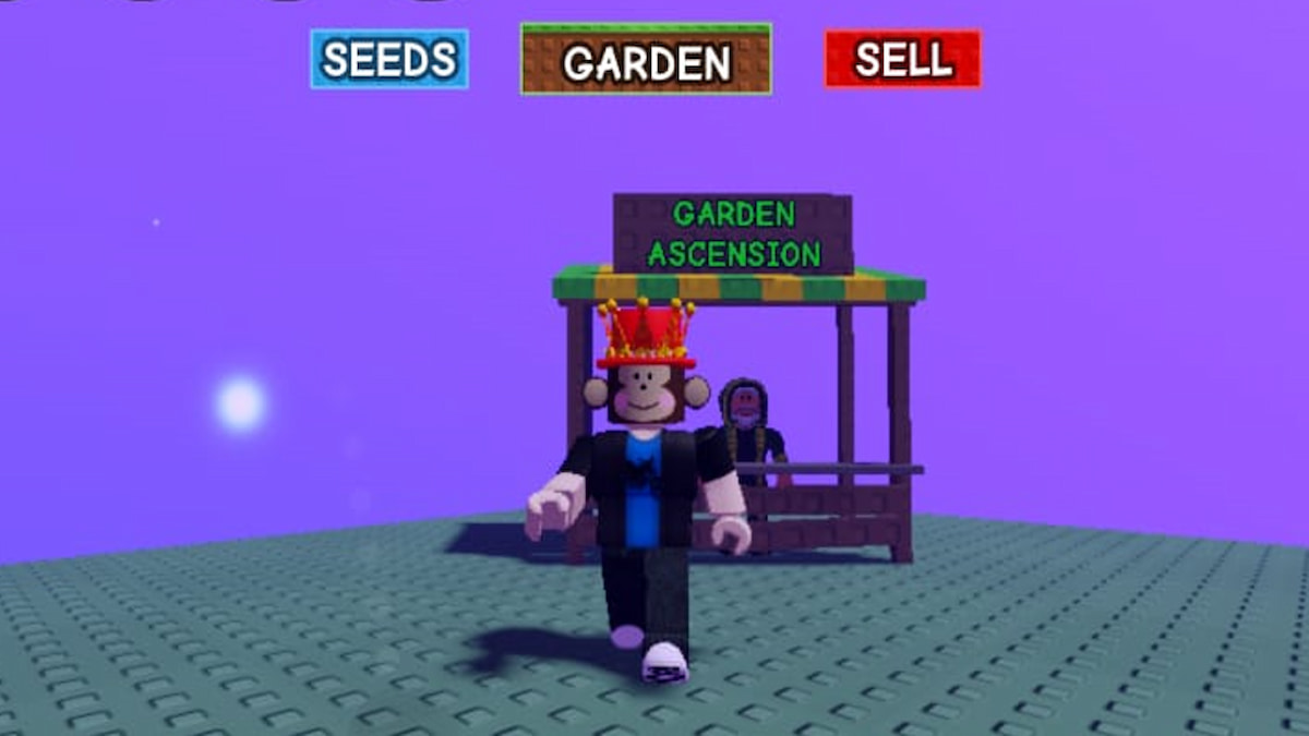 A player standing near the Ascension Shop