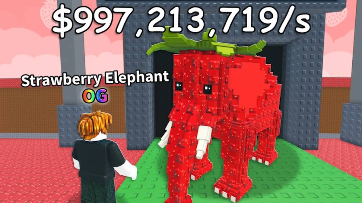 An OG Strawberry Elephant