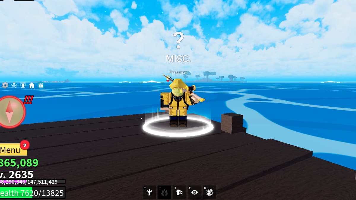 Fisherman NPC Locations in Blox Fruits