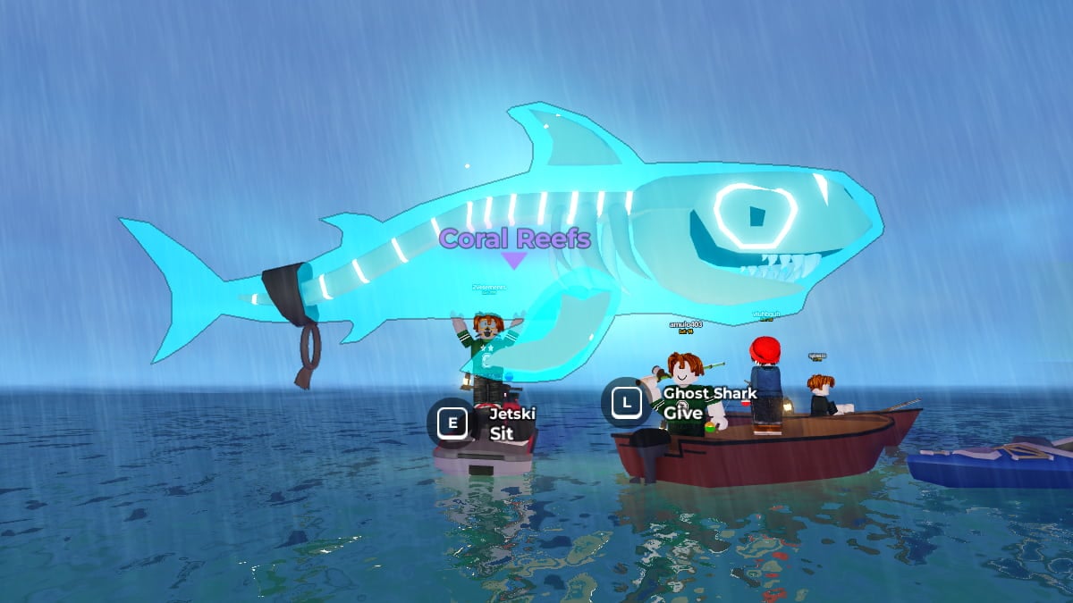 Ghost Shark Secret Fish in Fish It