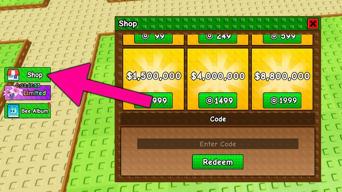 How to redeem Build a Beehive codes.