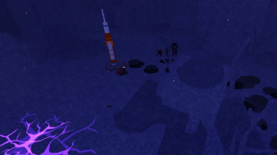 Get to the Moon in Dig Roblox