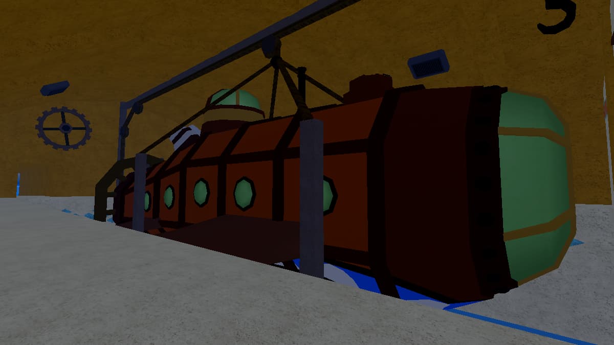 Submarine for Blox Fruits Submerged Island