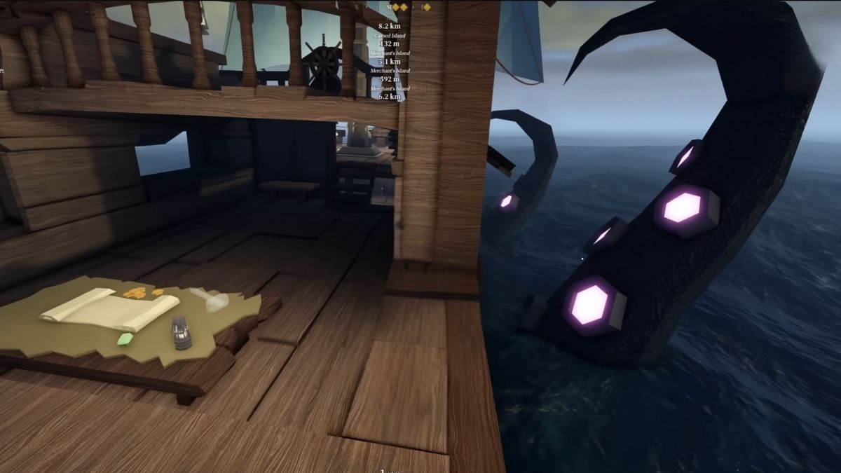 Fighting Kraken in Voyagers