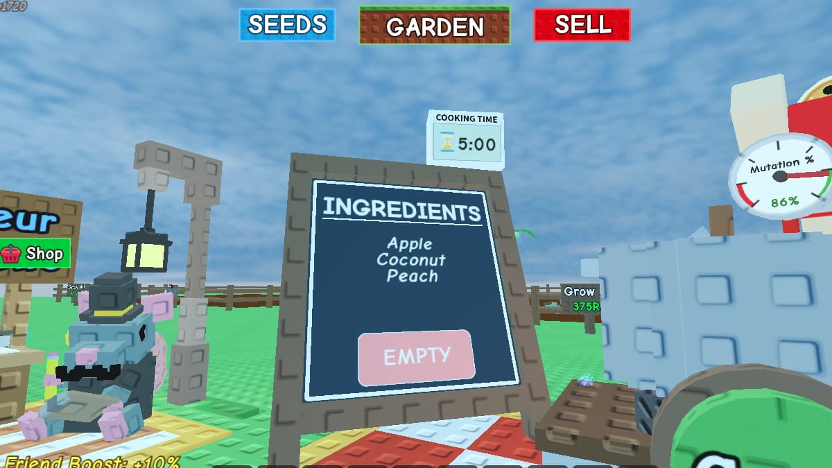 Waffle Recipe in Grow a Garden