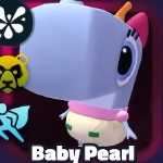 Baby Pearl unit in the SpongeBob Tower Defense Roblox experience