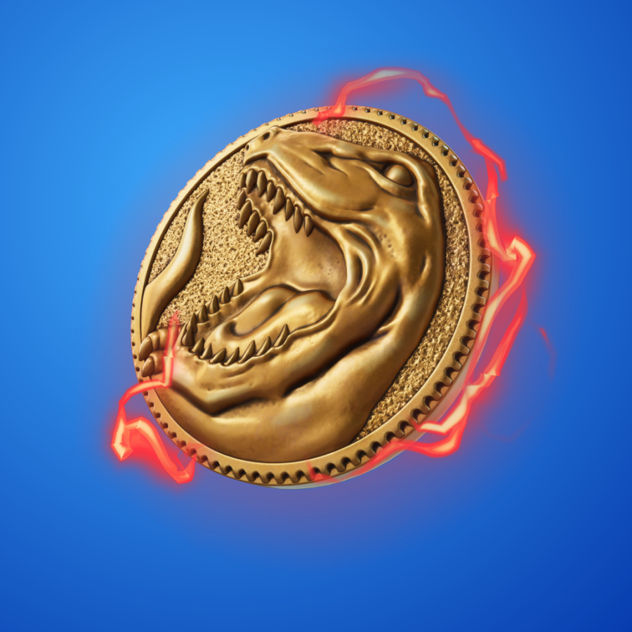 Tyrannosaurus Coin BackBling