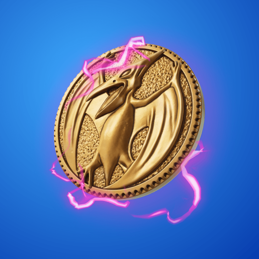 Pterodactyl Coin BackBling