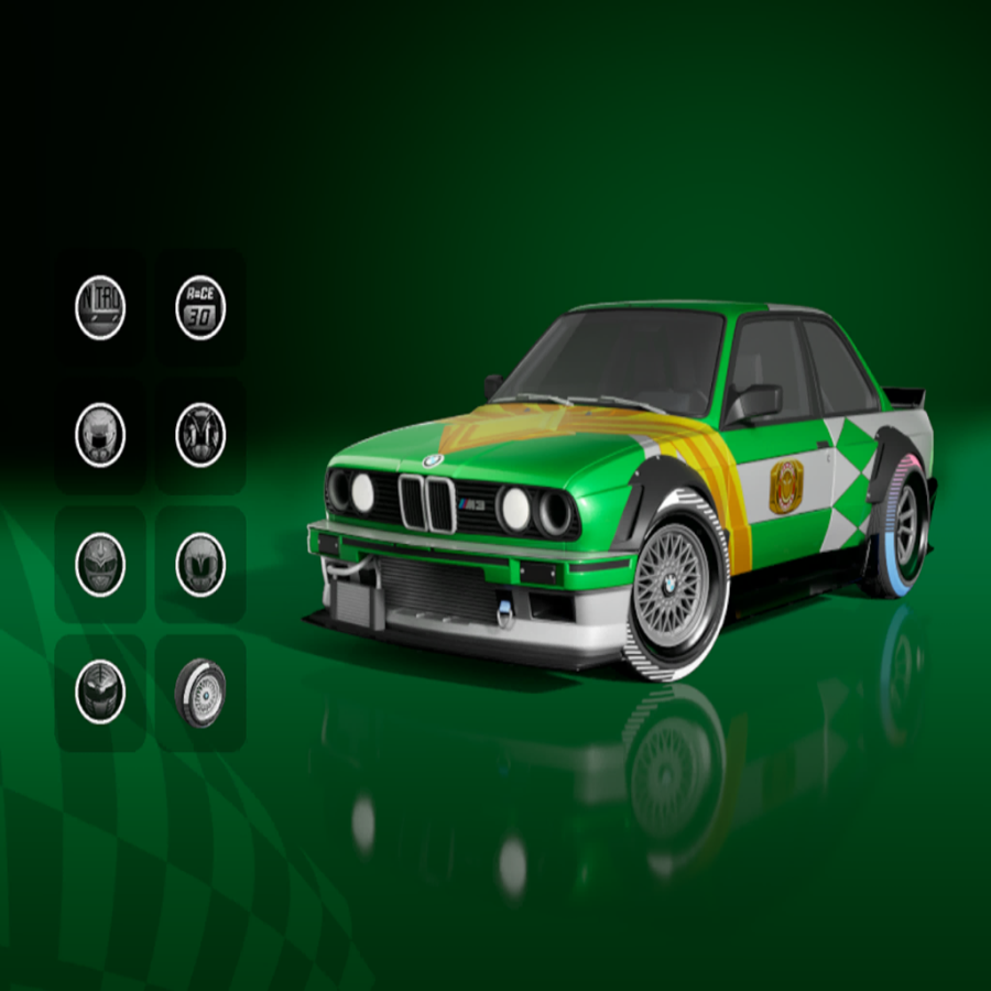 BMW E30 + Power Rangers Bundle Item Bundle