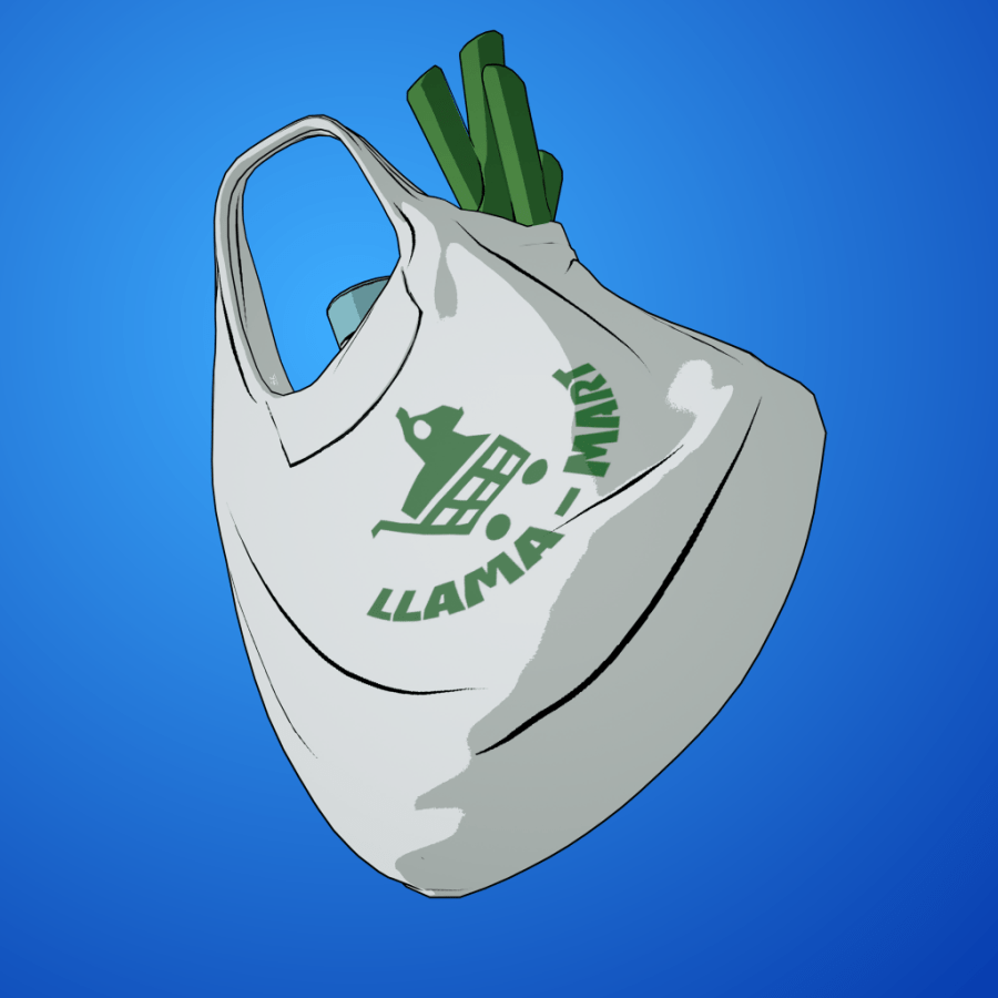 Supermarket’s Shopping Bag Pickaxes