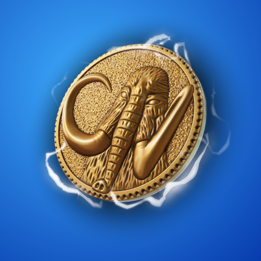 Mastodon Coin BackBling