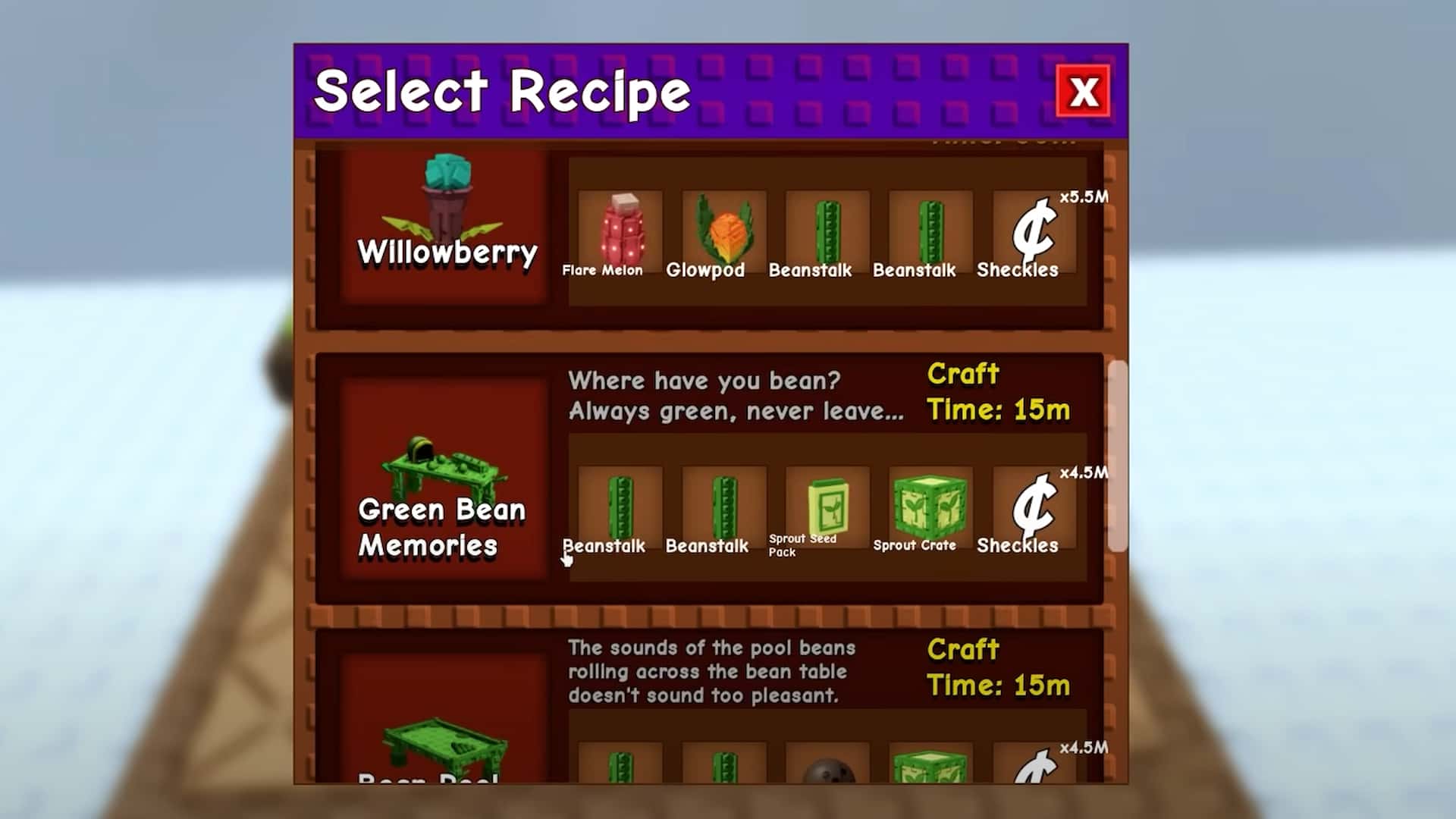 Beanstalk Event Part 2 + Admin War crafting bench in Grow a Garden
