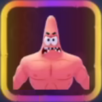Big Buff Patrick unit in the SpongeBob Tower Defense Roblox experience