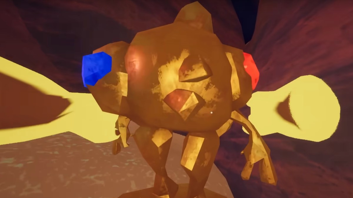 Peak golden idol bing bong for achievement holding it
