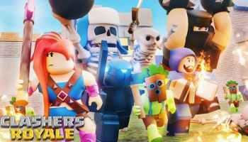Clashers Royale promo art