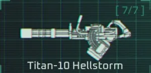 Deadzone Rogue weapon minigun hellstorm