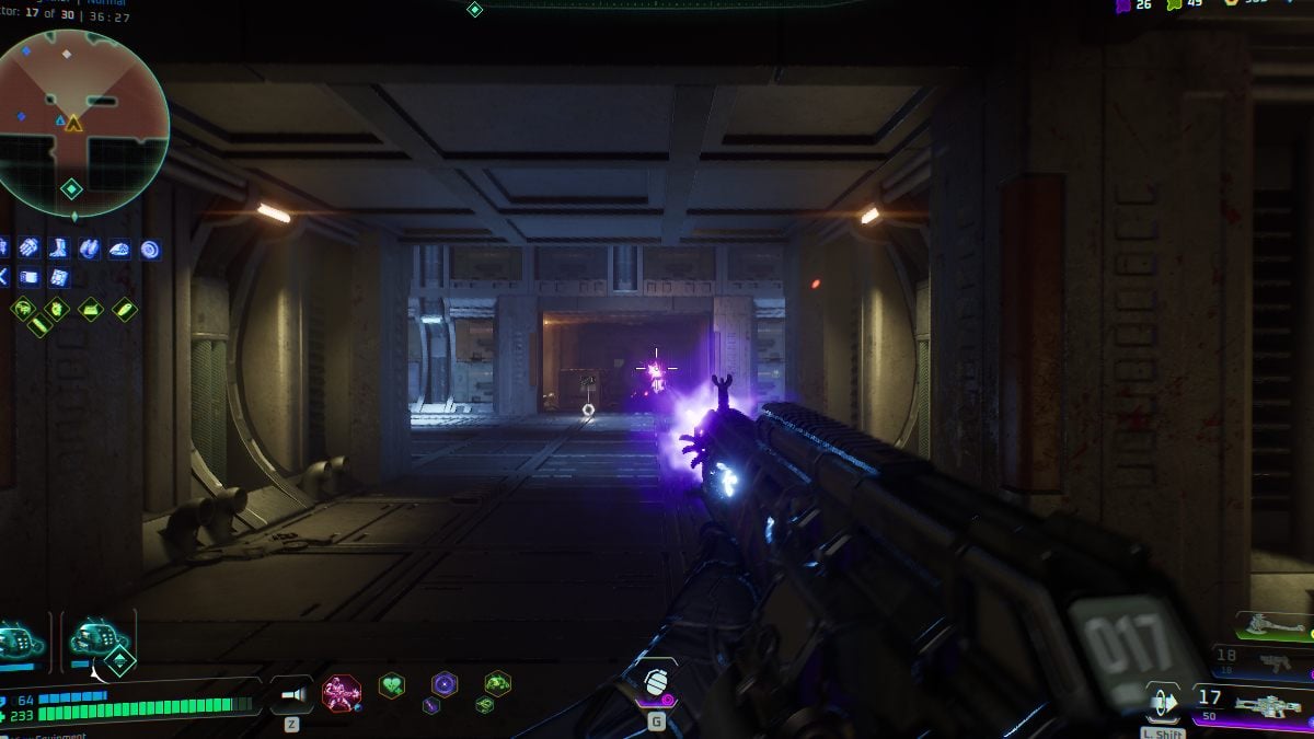 Deadzpme rogue VLR tempest LMG with purple bullets