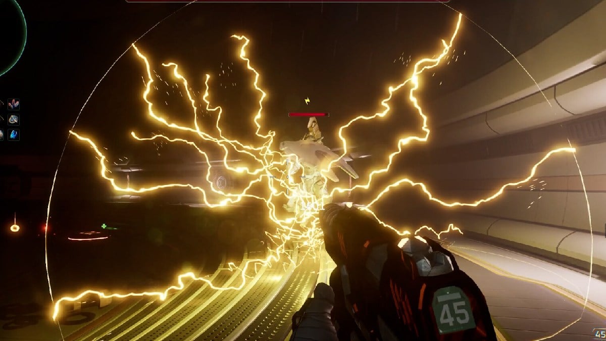 Deadzone Rogue lightning element being activated