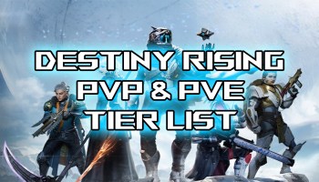 destiny rising character tier list for pve and pvp