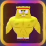 Dueling SpongeBob unit in the SpongeBob Tower Defense Roblox experience