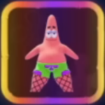 Fishnet Patrick unit in the SpongeBob Tower Defense Roblox experience