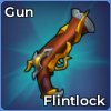 Flintlock gun in Vox Seas