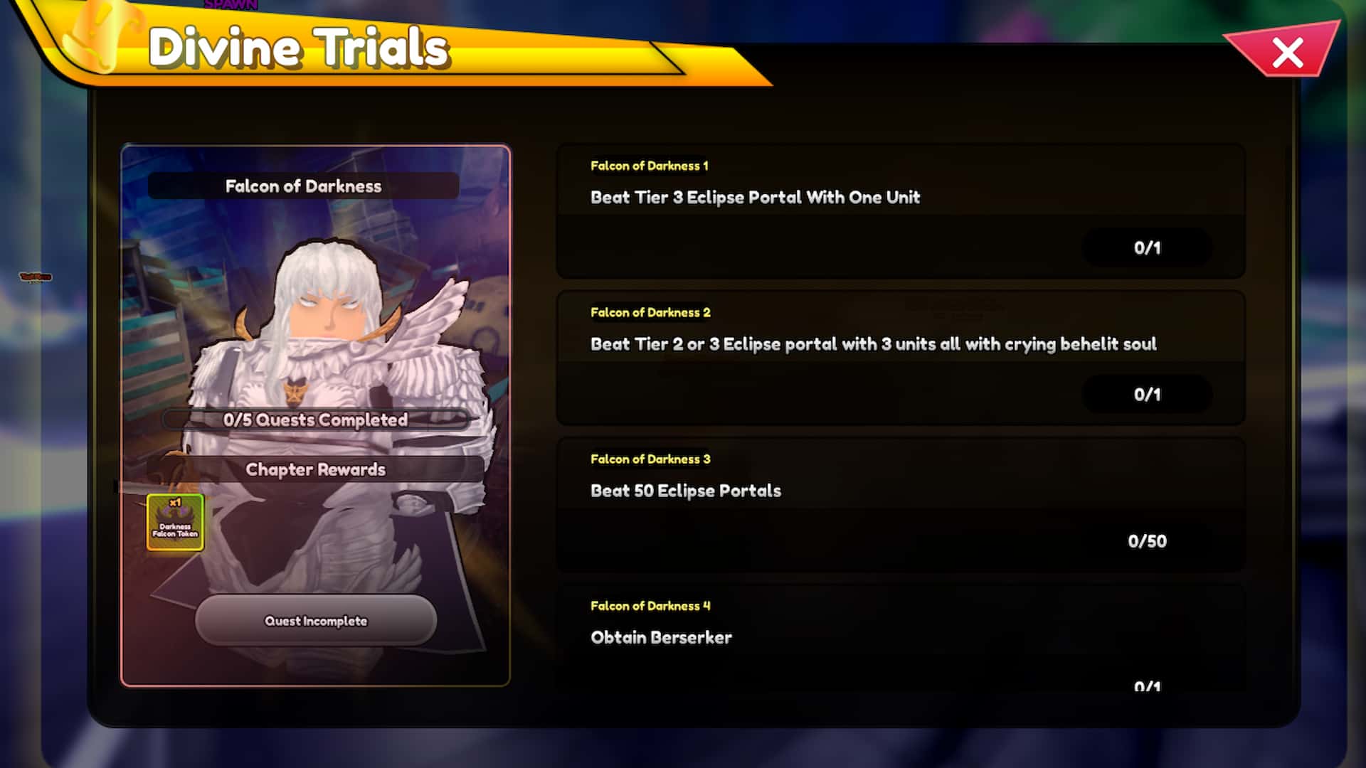 How to get Griffith (Griffin / Falcon of Darkness) in Anime Rangers X