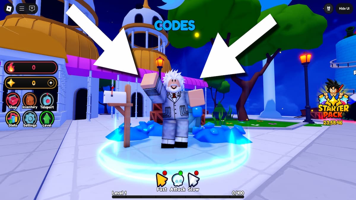 How to redeem Anime Hunters codes.