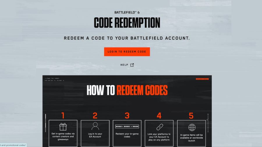 Battlefield 6 Codes (August 2025) | Pro Game Guides