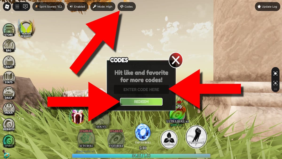 How to redeem Immortal Luck X codes