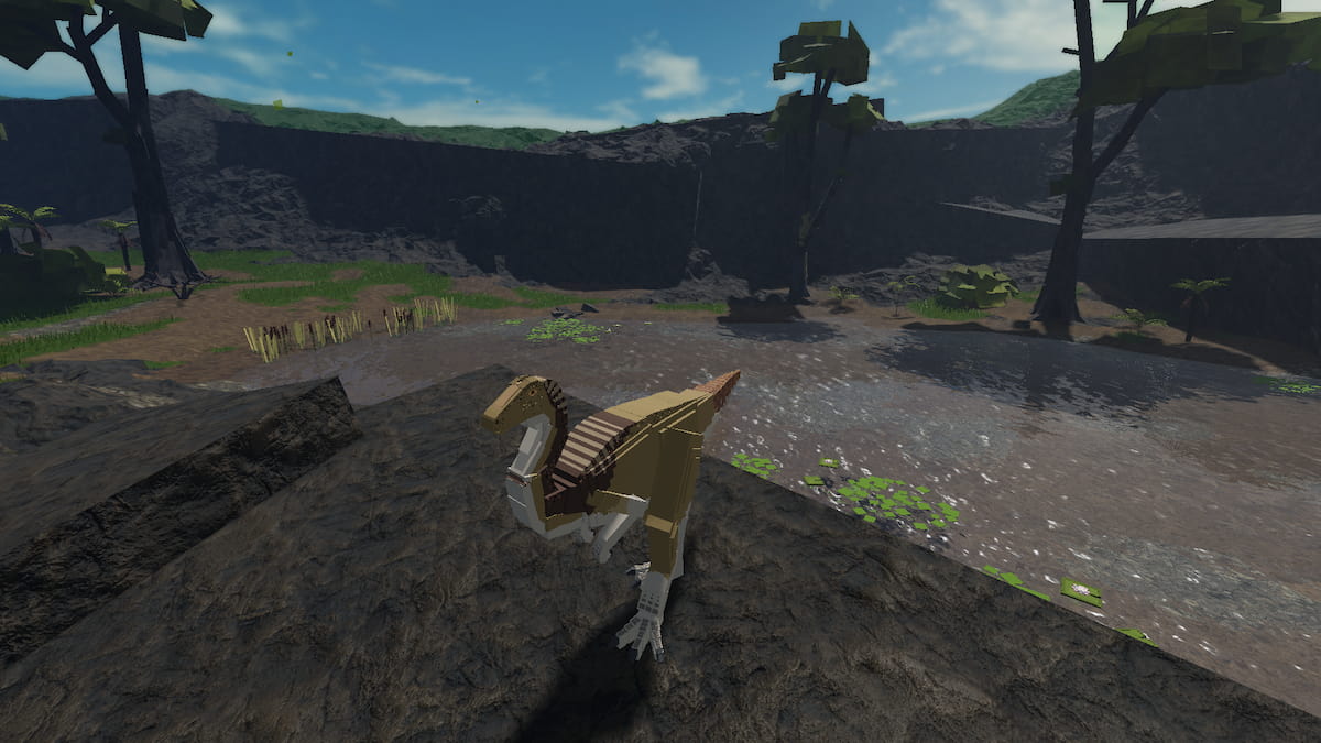 Jurassic Blocky in-game screenshot