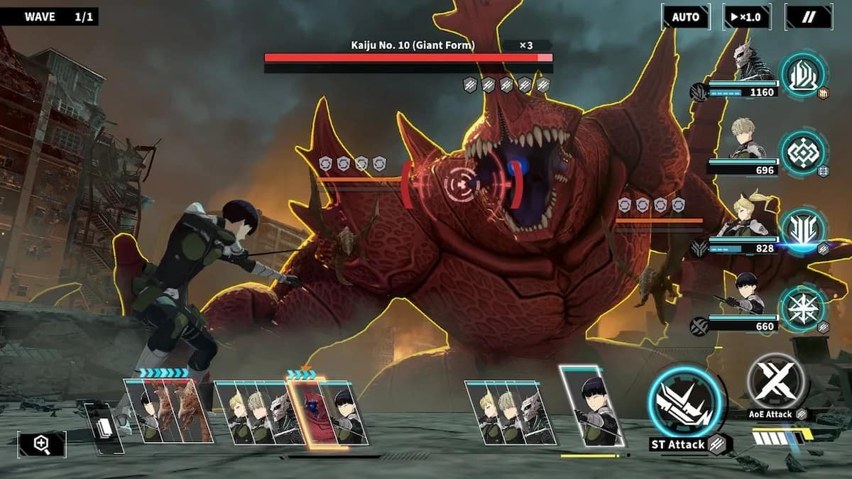 Kaiju No. 8 in-game screenshot
