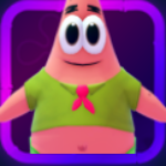 Kamp Scout Patrick unit in the SpongeBob Tower Defense Roblox experience