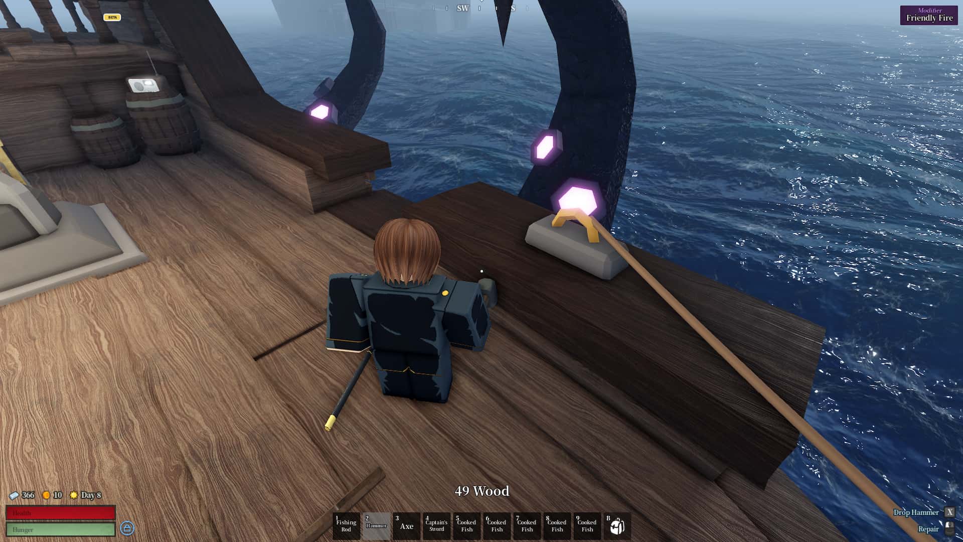 How to defeat the Kraken in the Voyagers Roblox experience