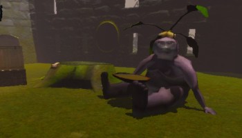 Mage Arena Crafting Bench and Soup Man for crafting recipes
