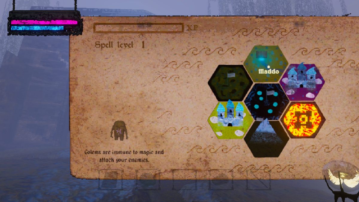 Mage Arena map with mausoleum