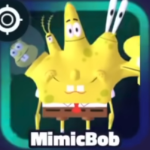 MimicBob unit in the SpongeBob Tower Defense Roblox experience