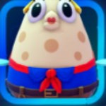 Scoutmaster Mrs. Puff unit in the SpongeBob Tower Defense Roblox experience