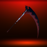 Katana weapon in Hunty Zombie Roblox experience