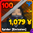 Spider Emission unit in Anime Rangers X