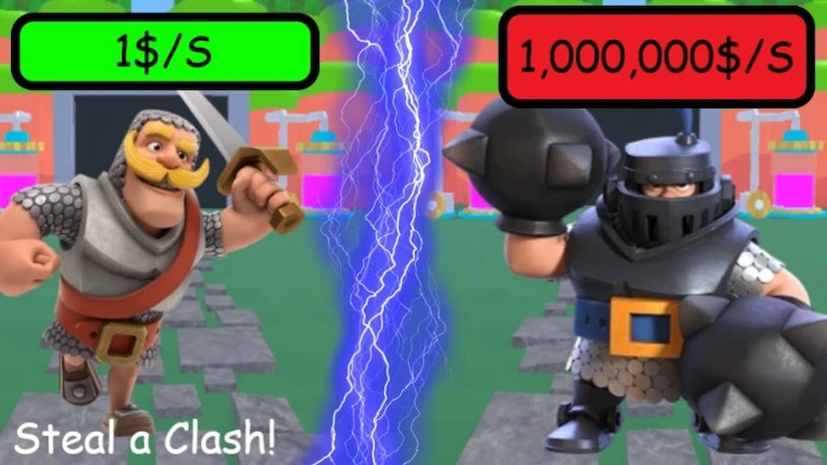 Steal a Clash ROYALE promo art