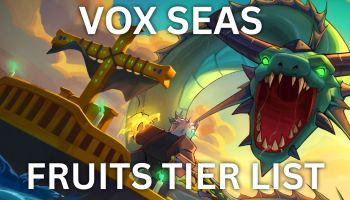 Vox Seas fruits tier list