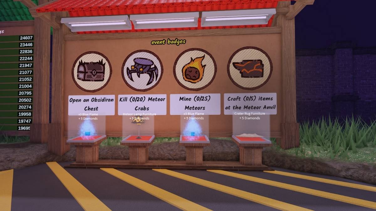 New badges in 99 Nights in the Forest
