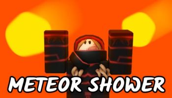 Meteor Shower Event in 99 Nights in the Forest